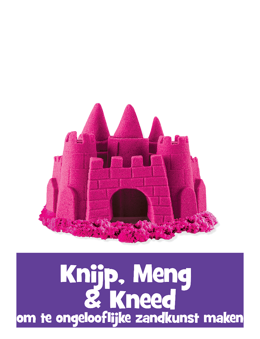 Kinetic Sand - Kinetic Sand Colour Bag Pink - föndursett - muti - 2