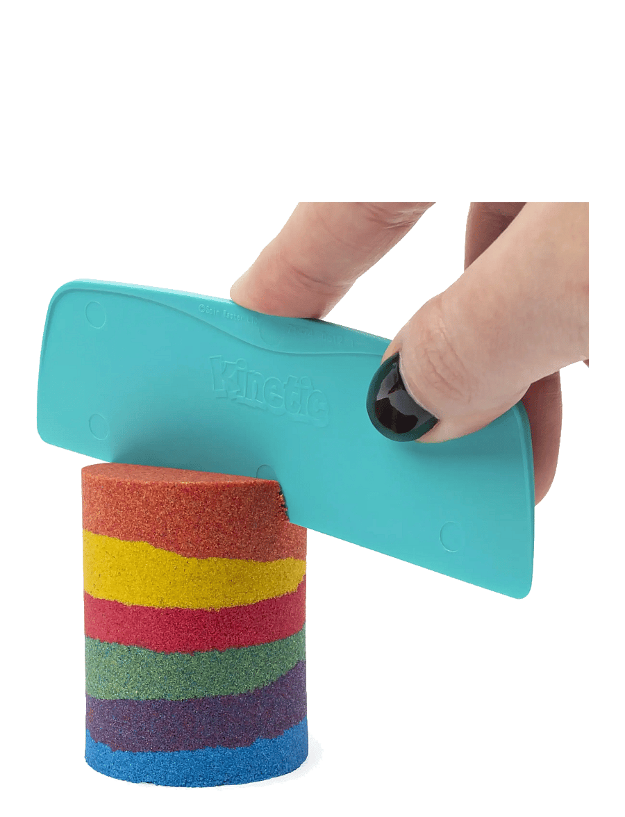 Kinetic Sand - Kinetic Sand Rainbow Mix Set - leir - multi - 3