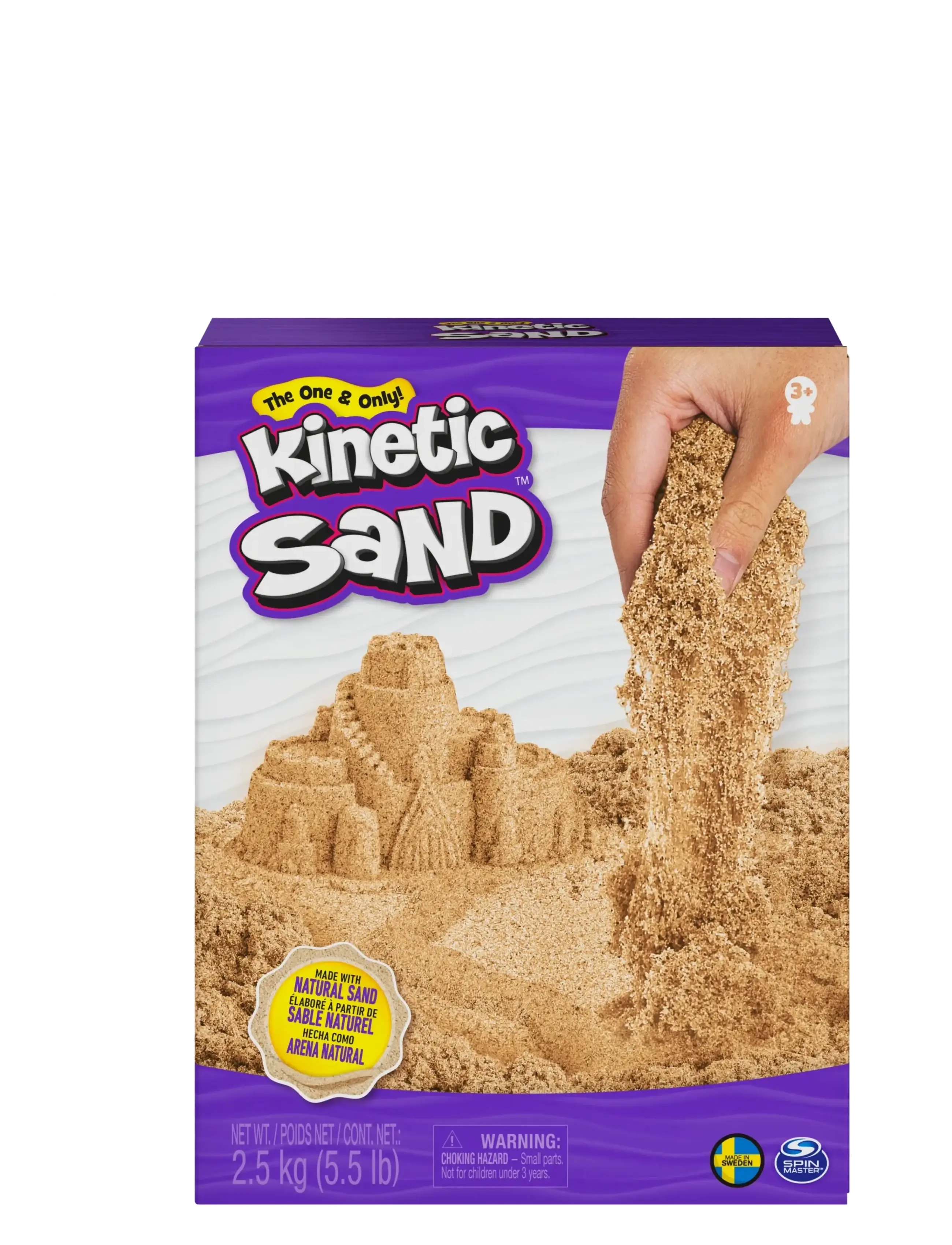 Kinetic Sand Kinetic Sand 2,5 kg - Kinetic Sand - MUTI / beige
