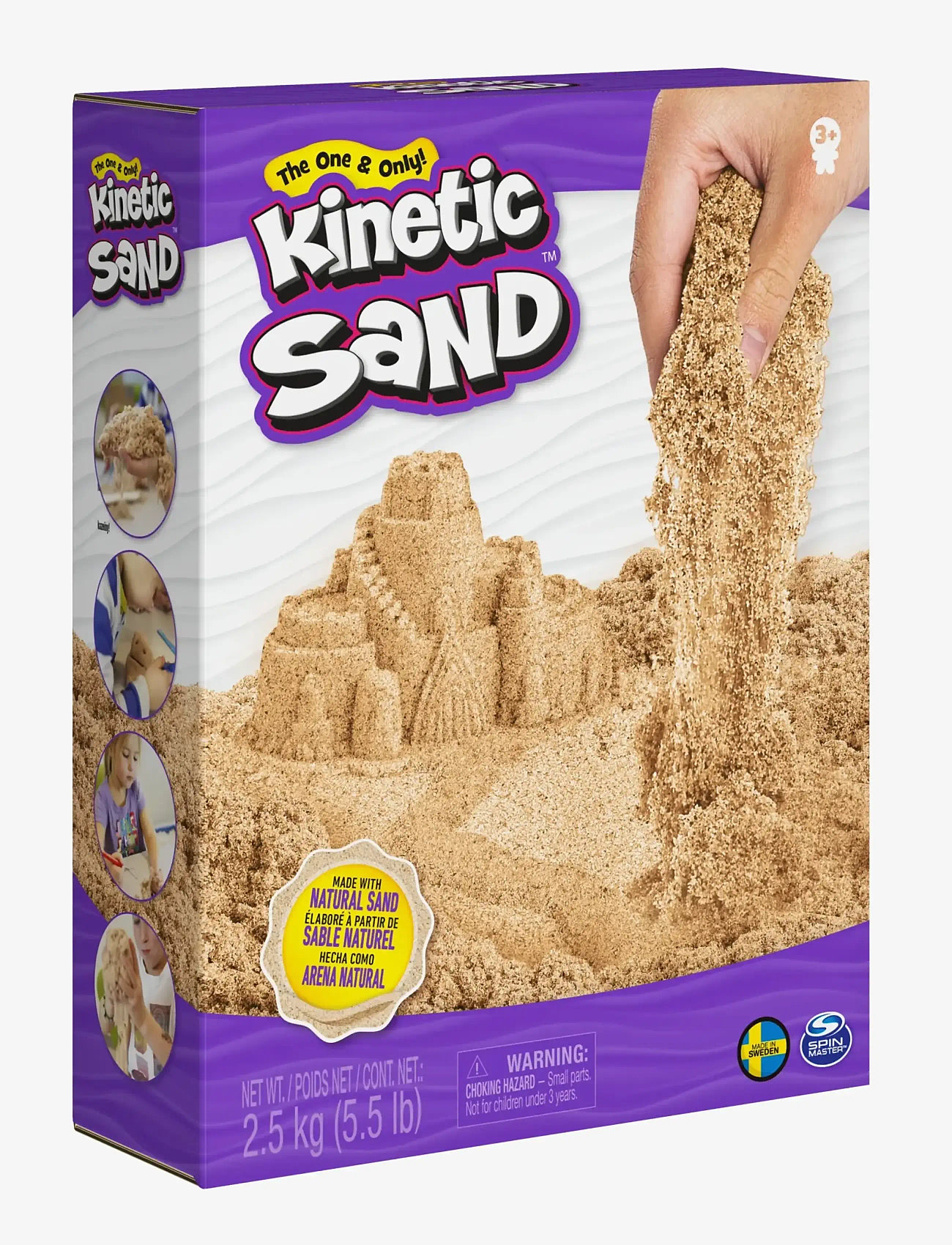 Kinetic Sand - Kinetic Sand 2,5 kg - modellervoks - muti - 5