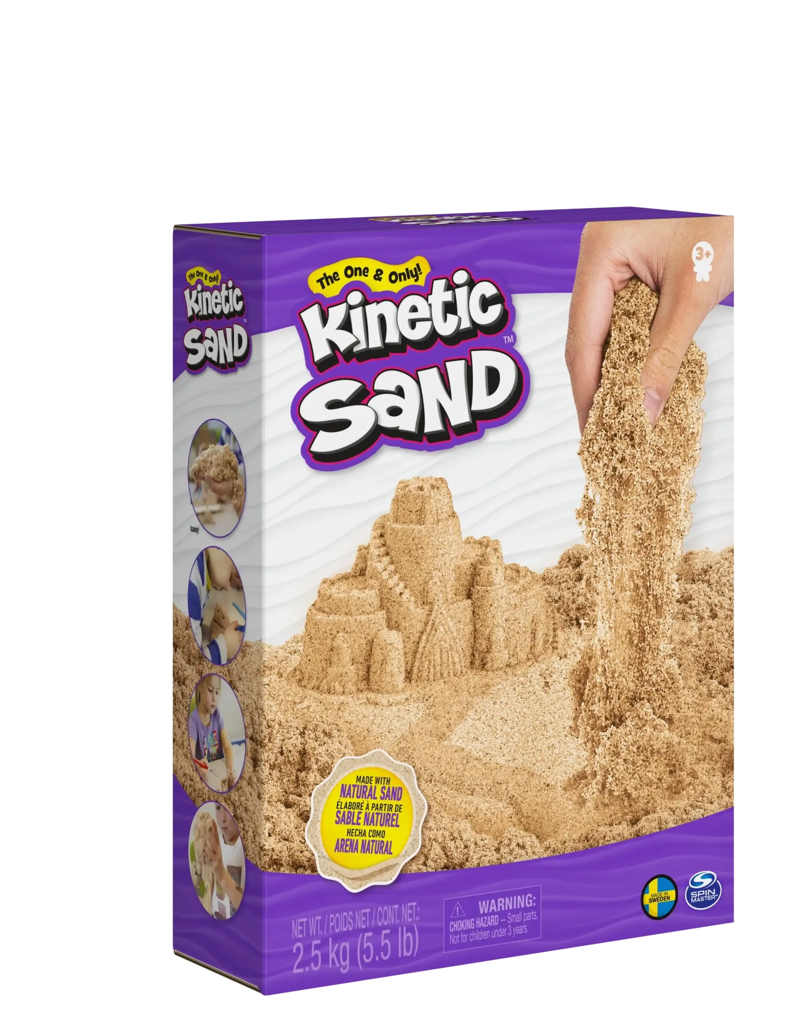 Kinetic Sand - Kinetic Sand 2,5 kg - leklera - muti - 5