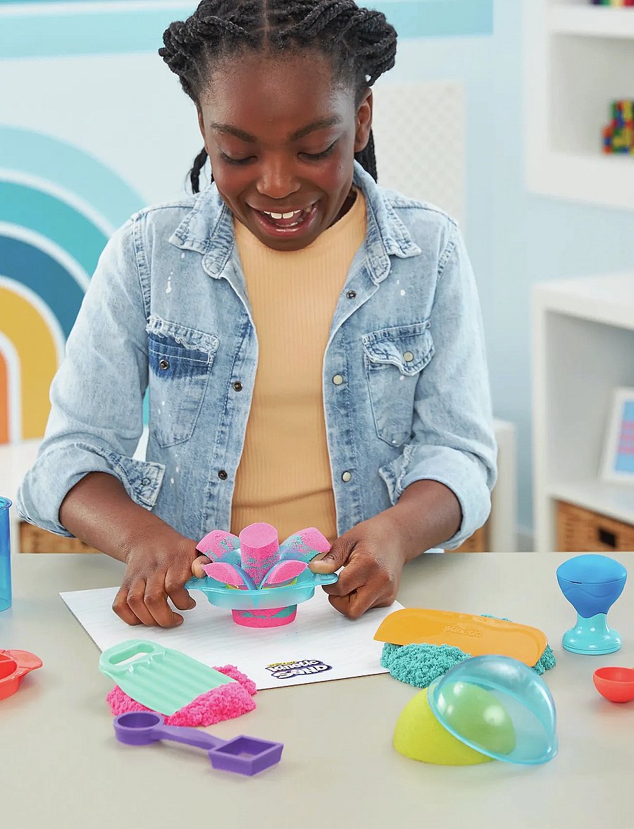 Kinetic Sand - Kinetic Sand Ultimate Sandisfying Set - föndursett - multi - 0