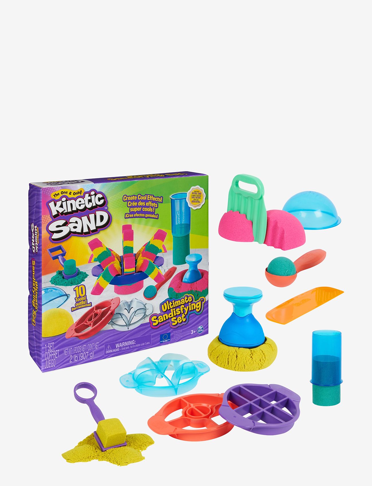 Kinetic Sand - Kinetic Sand Ultimate Sandisfying Set - kreasæt - multi - 5