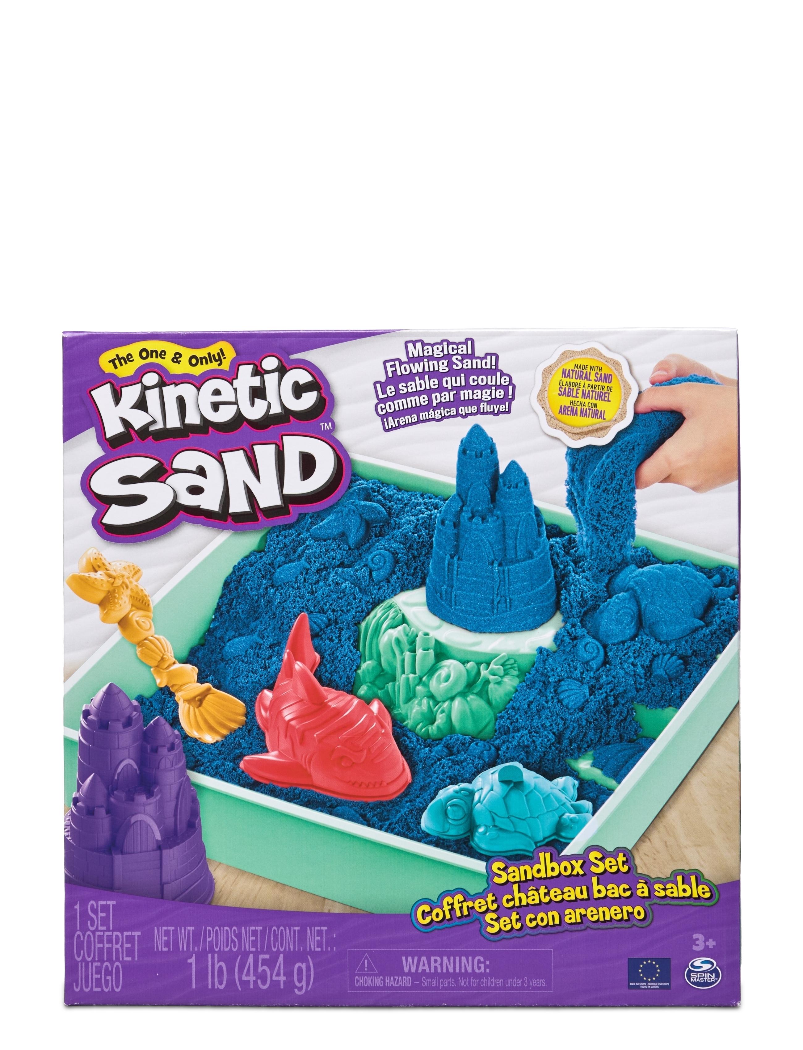 Kinetic Sand Sandbox Set - Blue - MULTI