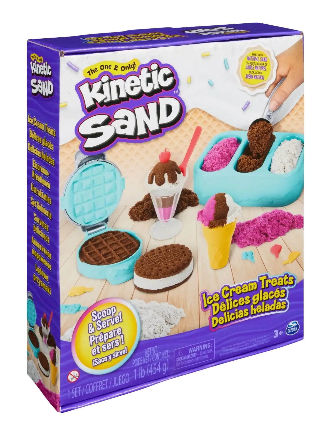 Kinetic Sand Kinetic Sand Ice Cream Treats - 4 for 3 - MULTI / multi