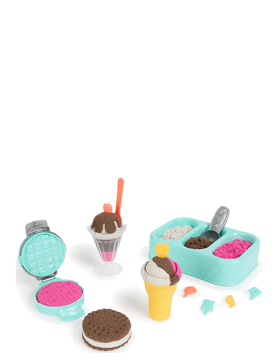 Kinetic Sand - Kinetic Sand Ice Cream Treats - leir - multi - 3