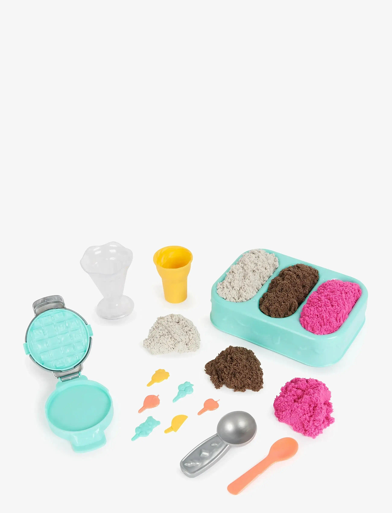 Kinetic Sand - Kinetic Sand Ice Cream Treats - modellervoks - multi - 4