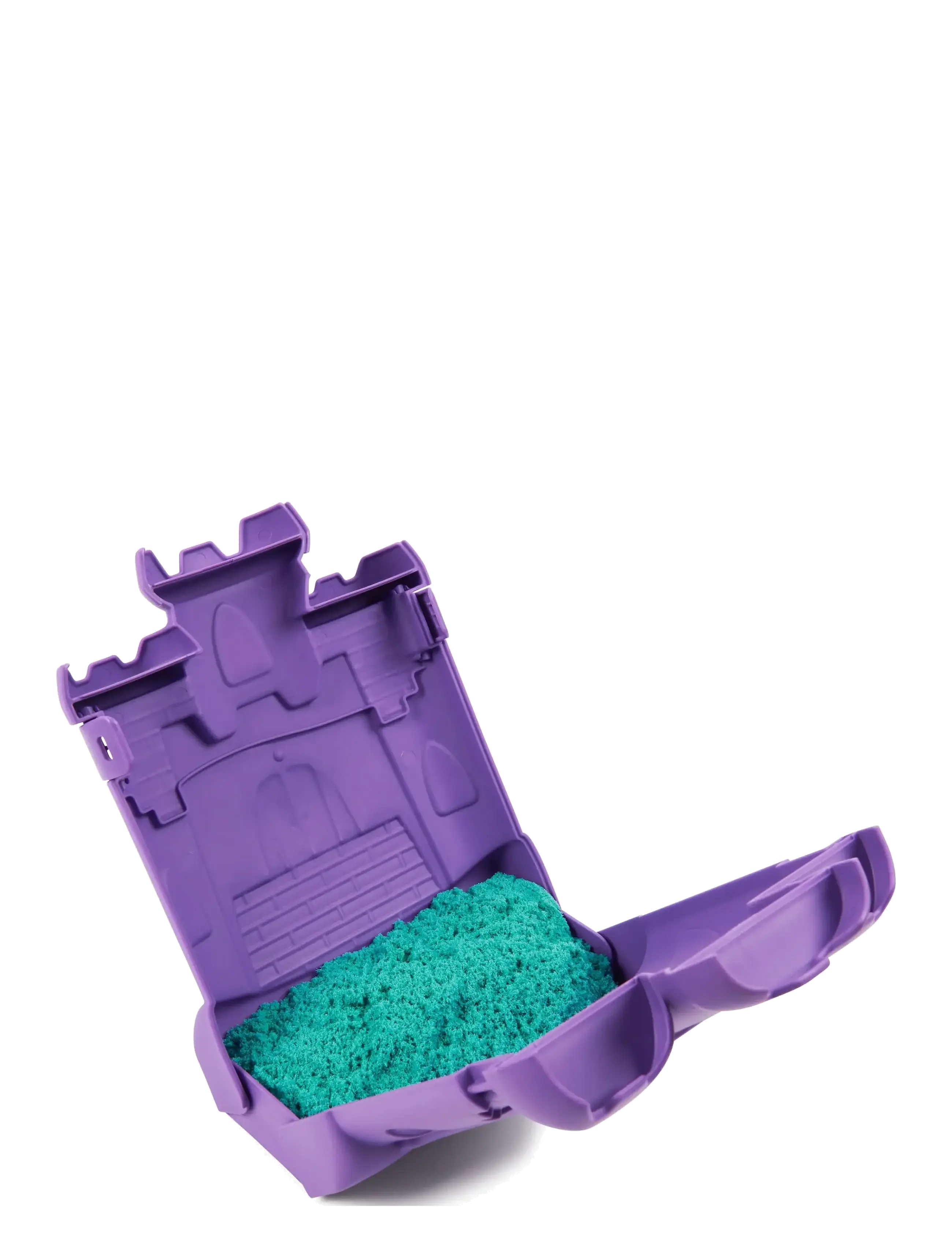 Kinetic Sand - Kinetic Sand Castle Case - Lime Green - modelleringsleire - multi - 2