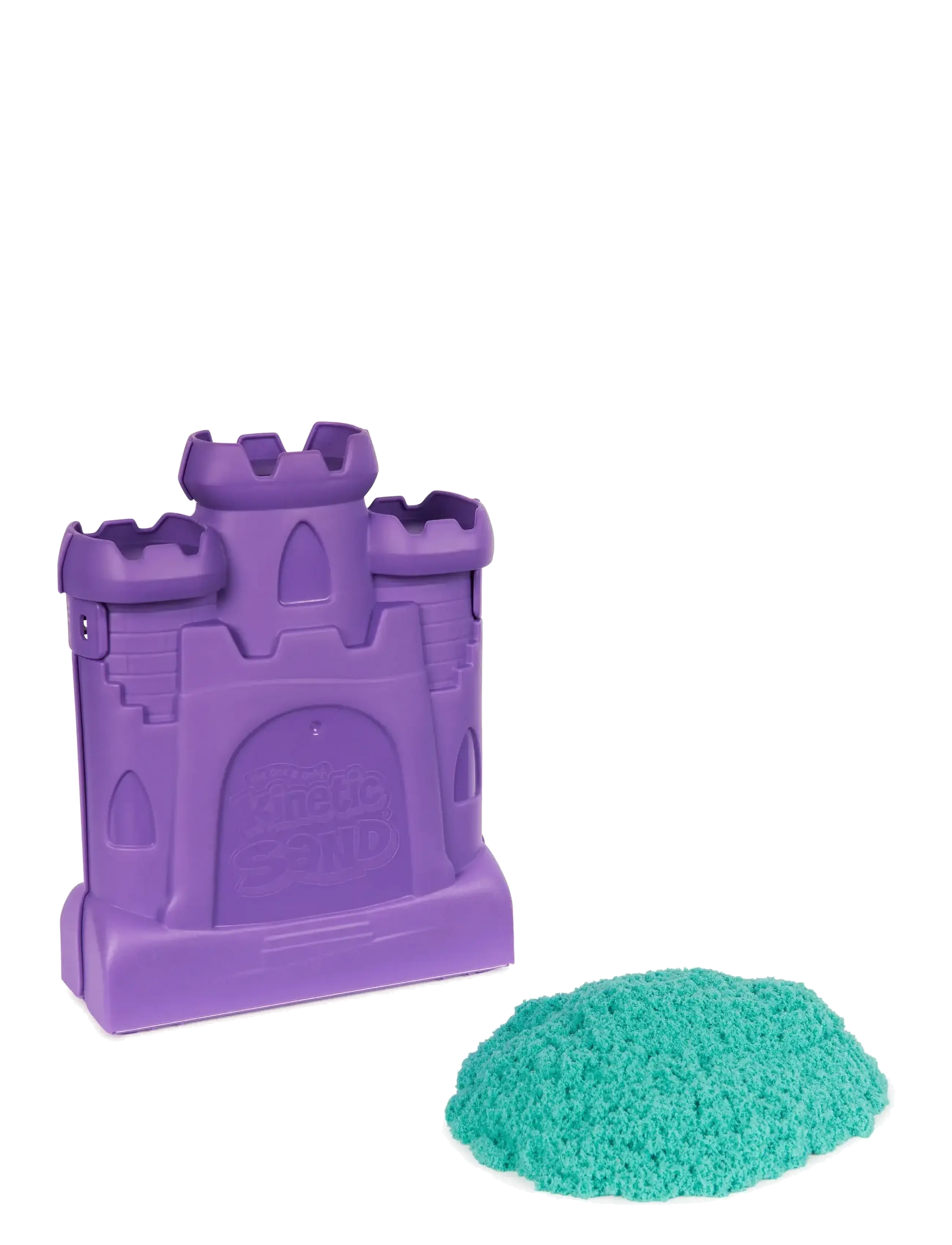Kinetic Sand - Kinetic Sand Castle Case - Lime Green - modelleringsleire - multi - 3