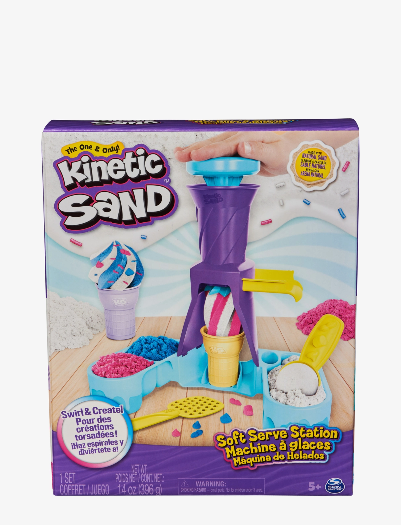 Kinetic Sand - Kinetic Sand Soft Serve Station - modellervoks - multi - 2