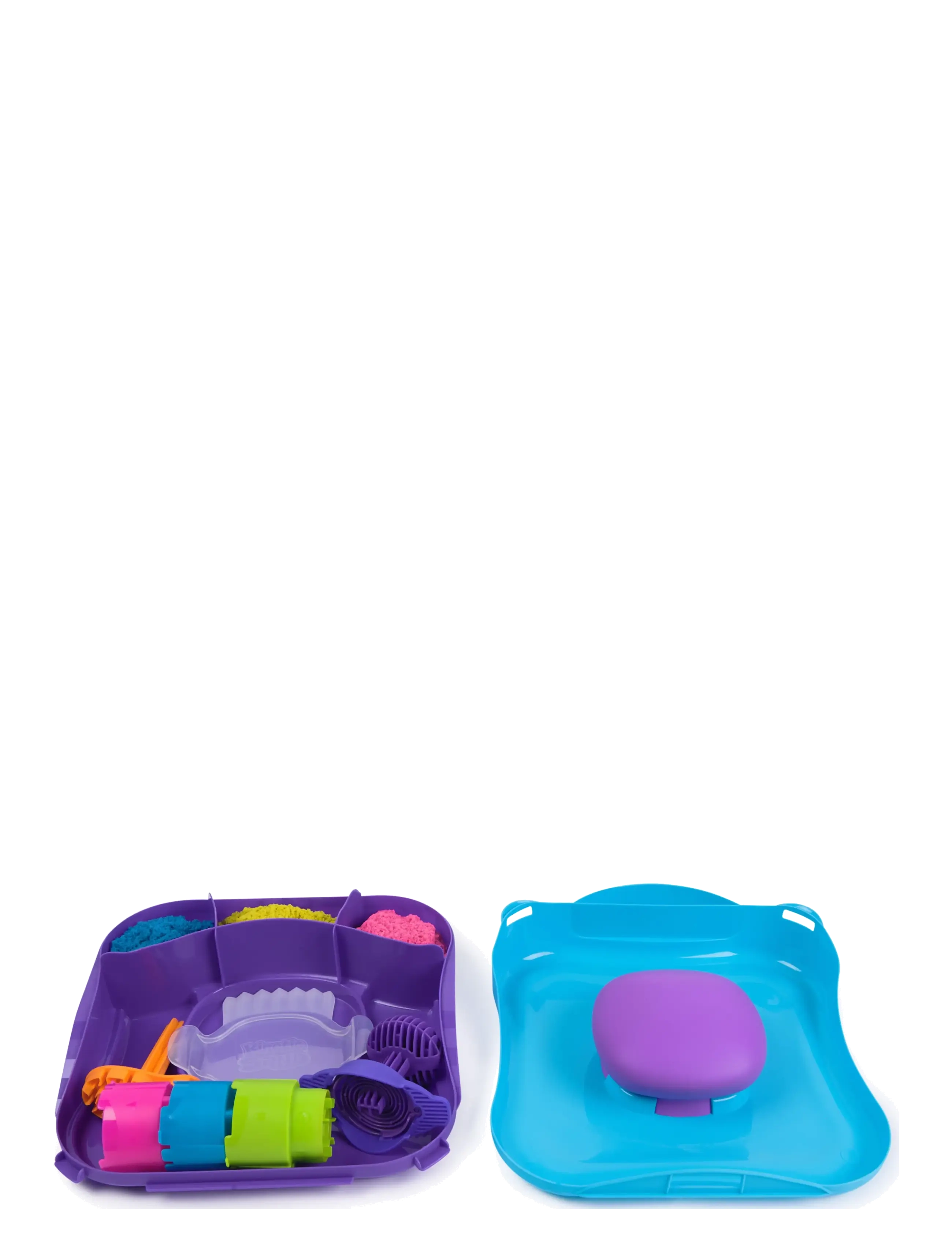 Kinetic Sand - Kinetic Sand SquishMotion Set - kreasæt - multi - 1