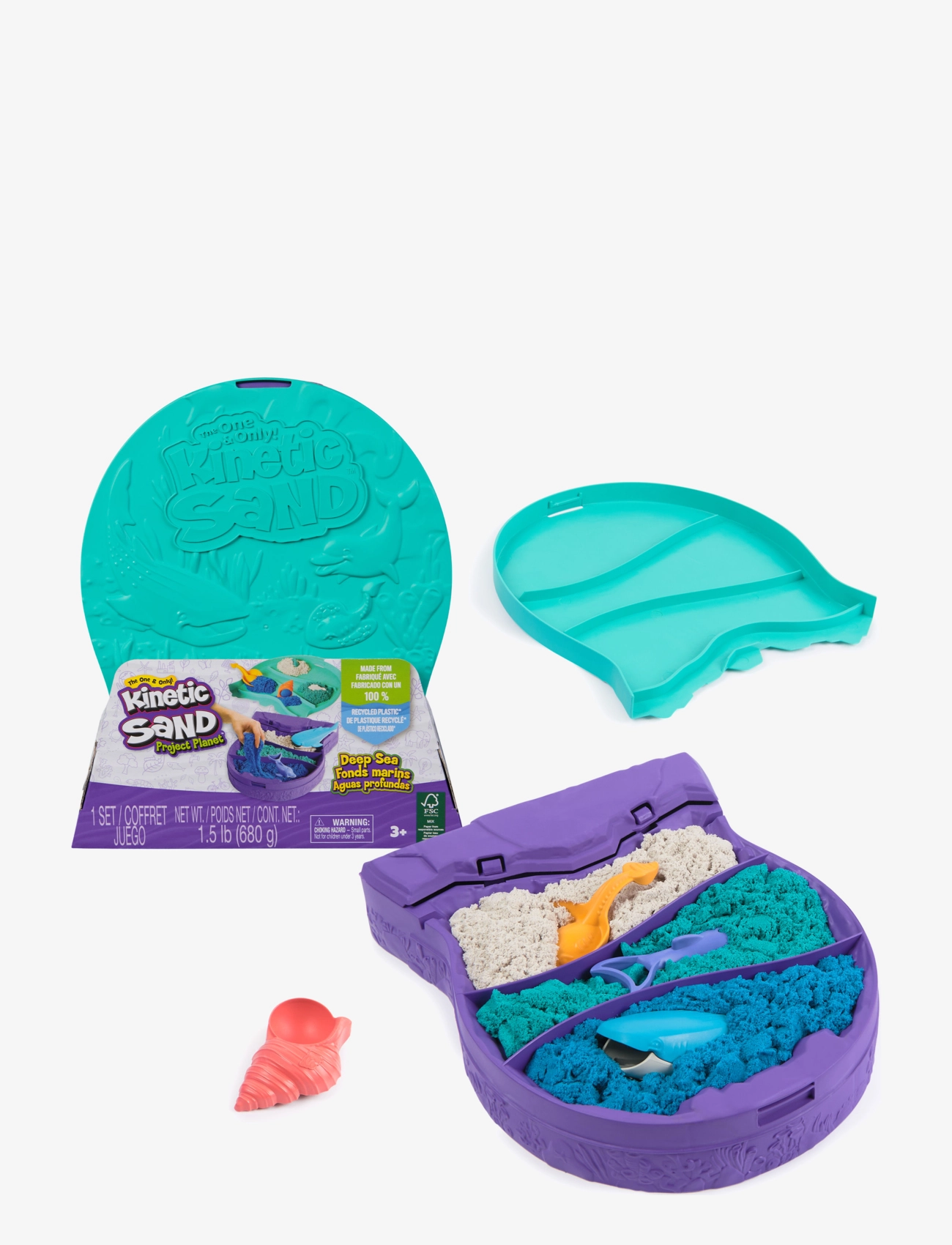 Kinetic Sand Deep Sea Dive, Børn, Craft Sæt, Multi/mønstret, Str: ONE SIZE