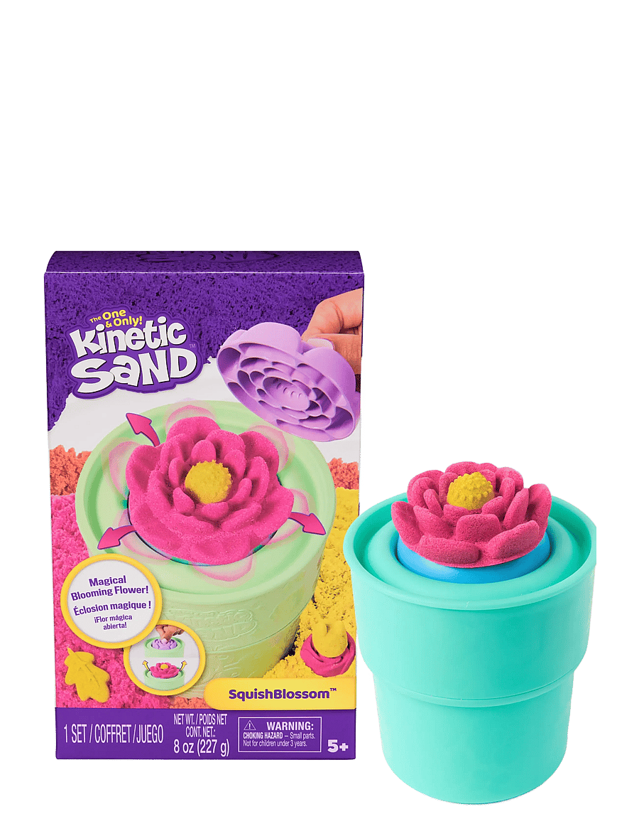 Kinetic Sand - Kinetic Sand Squish Blossom - föndursett - muti - 0