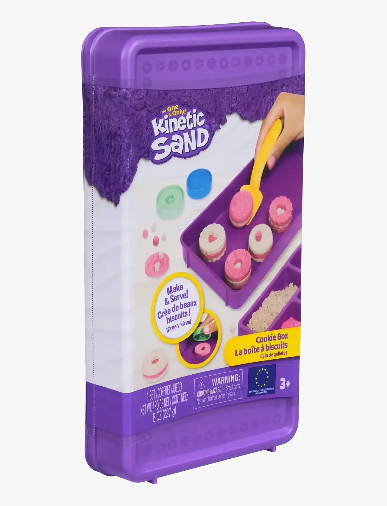 Kinetic Sand - Kinetic Sand Cookie Box - pysselset - muti - 1