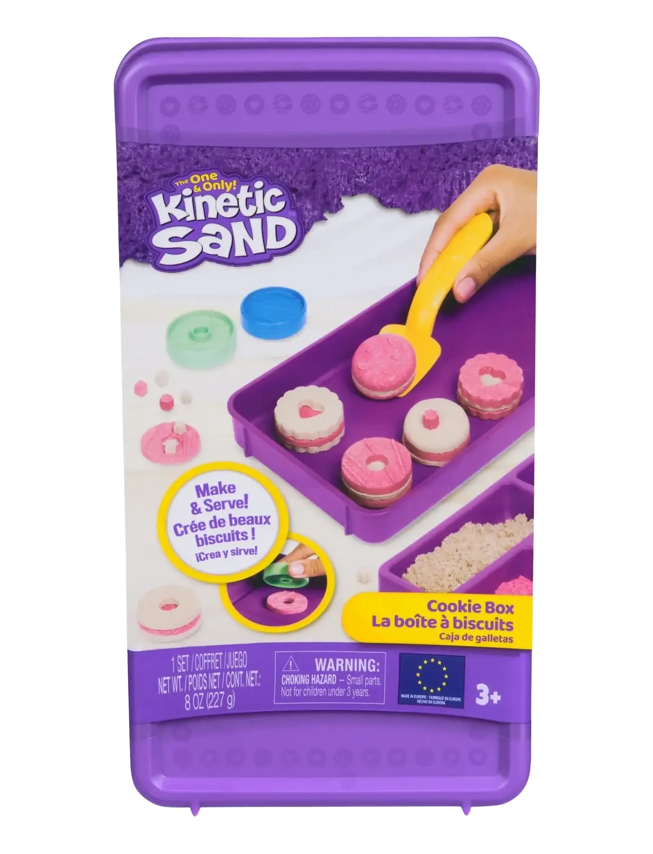 Kinetic Sand - Kinetic Sand Cookie Box - craft sets - muti - 1