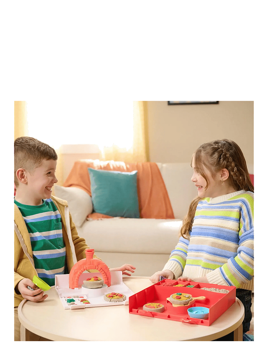 Kinetic Sand - Kinetic Sand Squish Pizza - leklera - muti - 5