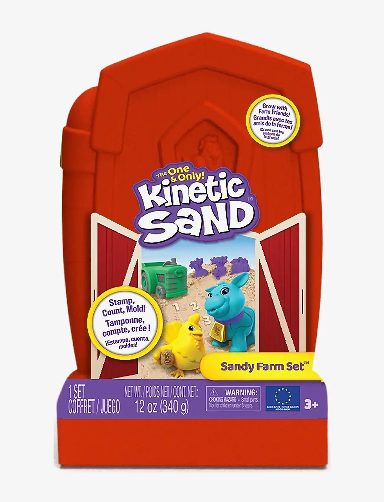 Kinetic Sand - Kinetic Sand Sandy Farm Set - modellervoks - muti - 0