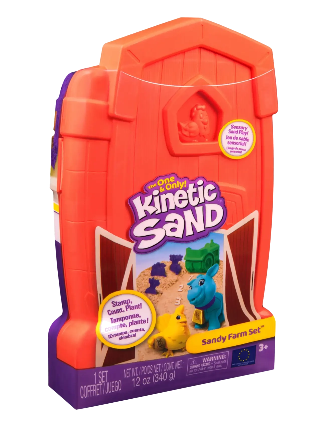 Kinetic Sand - Kinetic Sand Sandy Farm Set - julegaver under 300kr - muti - 1