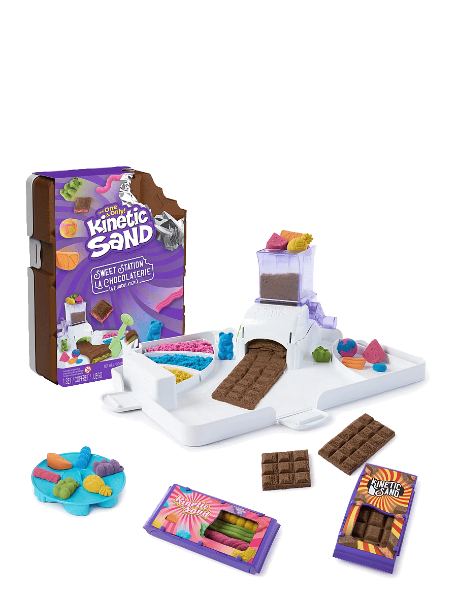 Kinetic Sand - Kinetic Sand Sweet Station - pysselset - multi - 0
