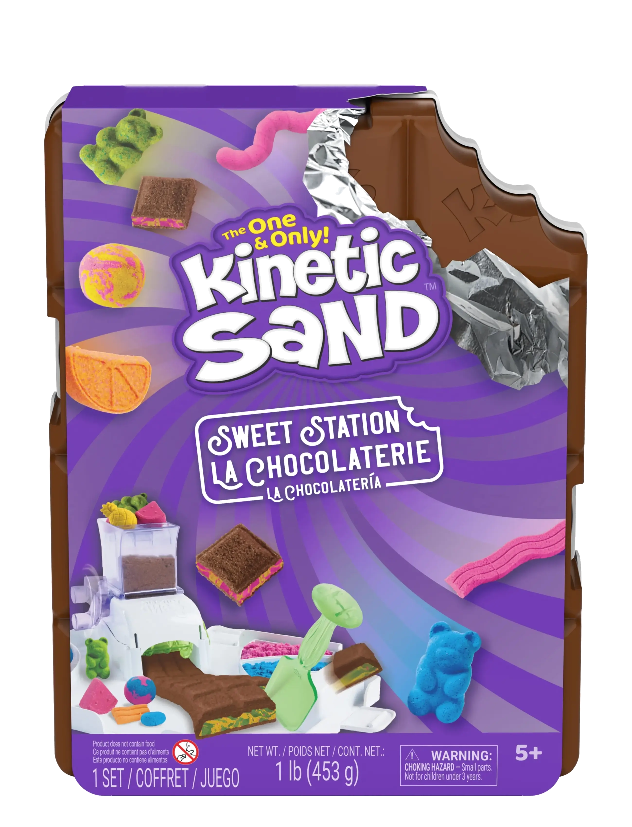 Kinetic Sand - Kinetic Sand Sweet Station - pysselset - multi - 1