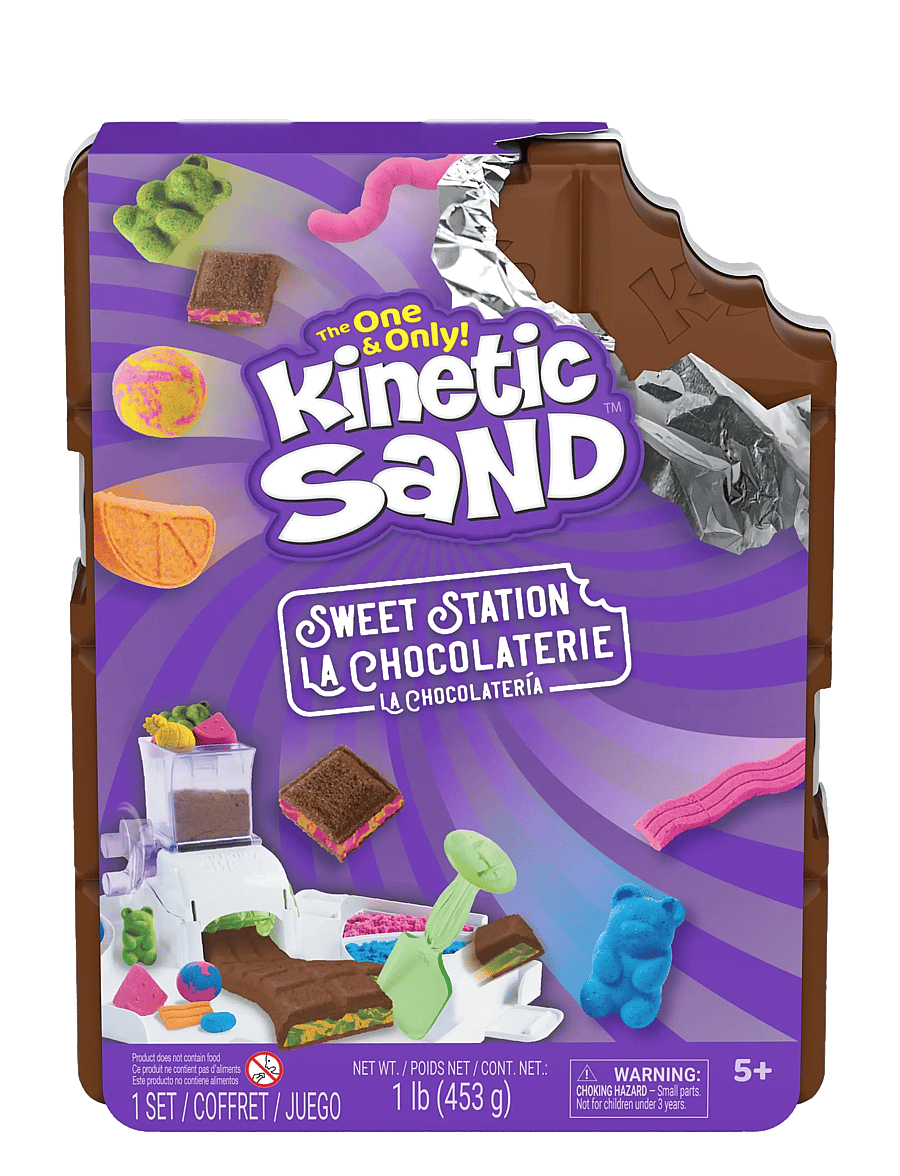 Kinetic Sand - Kinetic Sand Sweet Station - pysselset - multi - 1