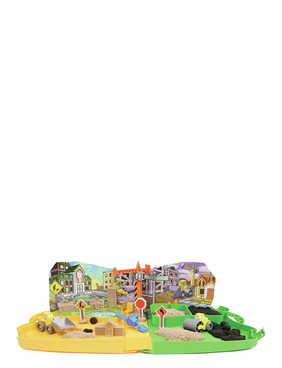 Kinetic Sand - Kinetic Sand Construction Zone - byggesæt - multi - 2