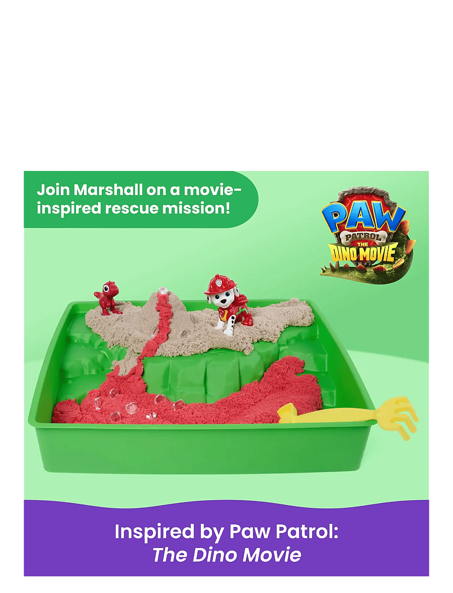 Kinetic Sand - Kinetic Sand x Paw Movie 3 Tray - Marshall - lekset - multi - 0