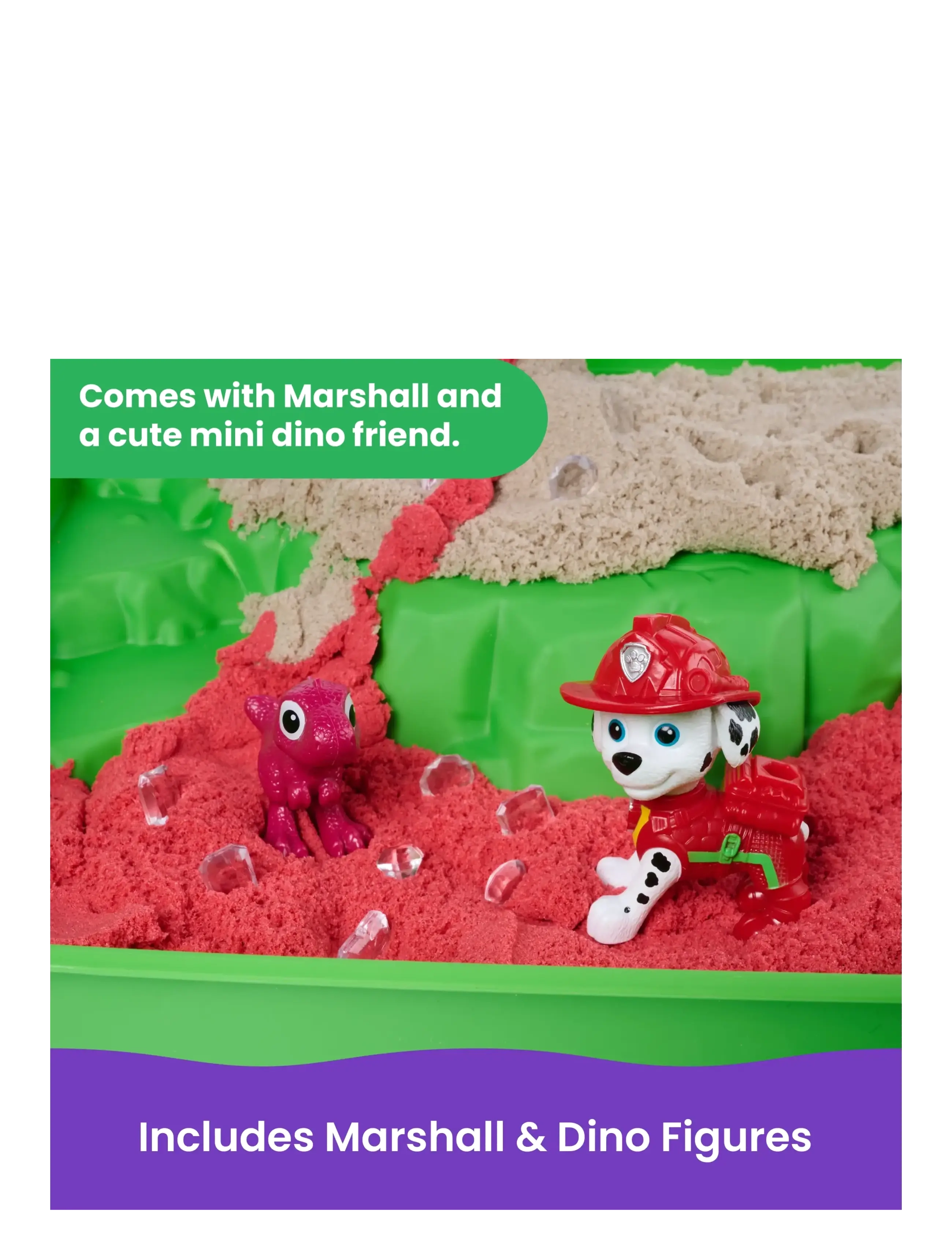 Kinetic Sand - Kinetic Sand x Paw Movie 3 Tray - Marshall - lekset - multi - 3