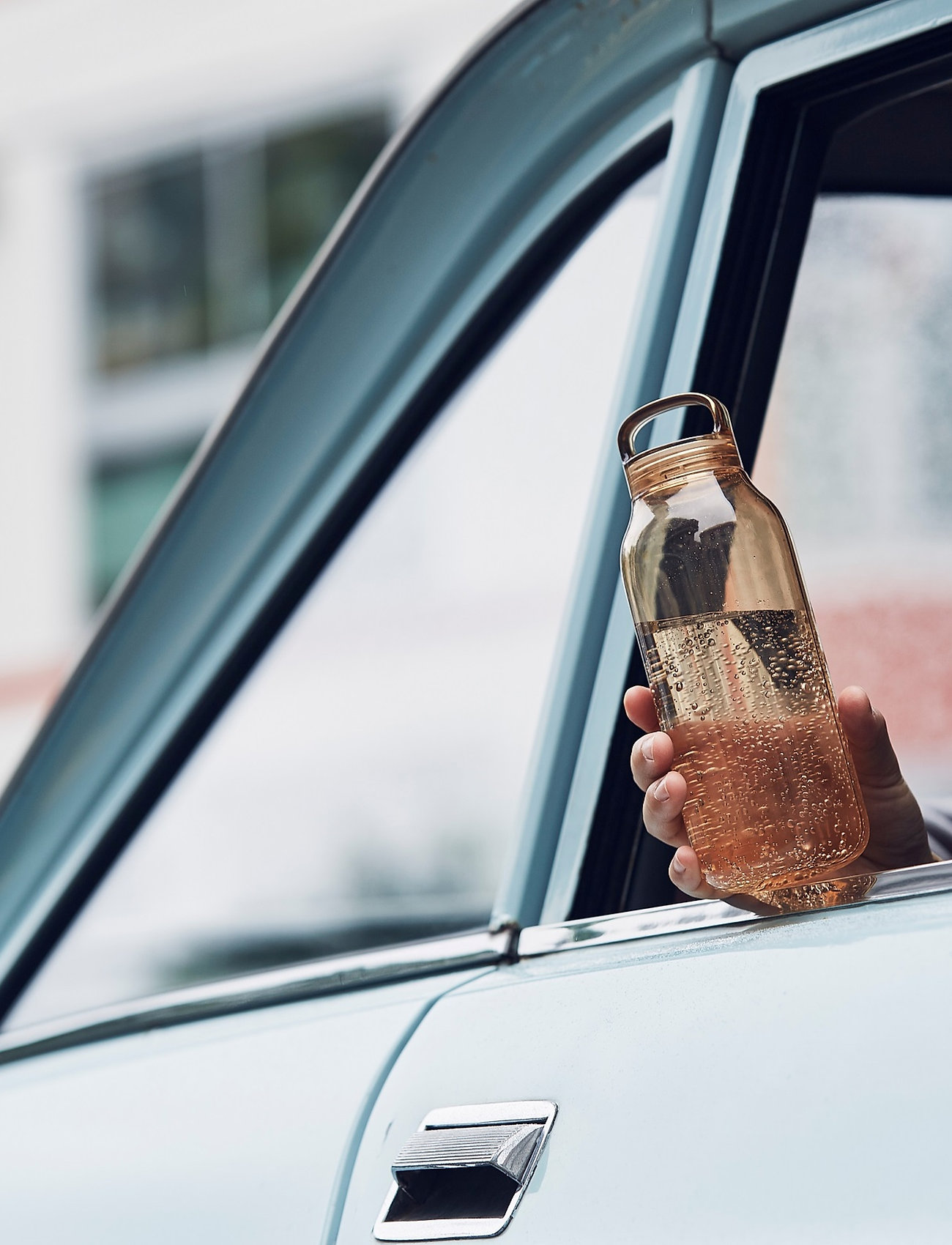 Kinto - WATER BOTTLE - brown - 2