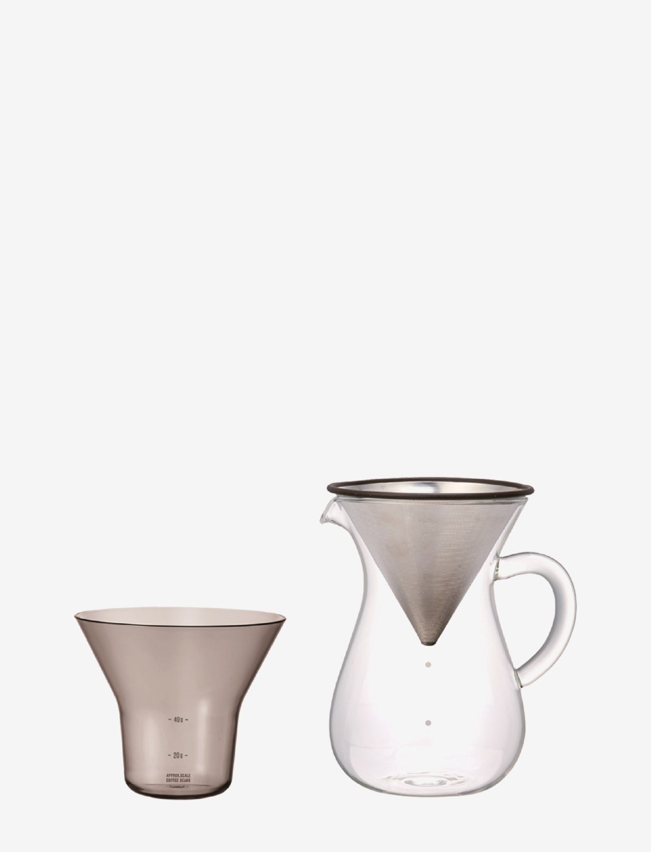 Coffee carafe set - CLEAR