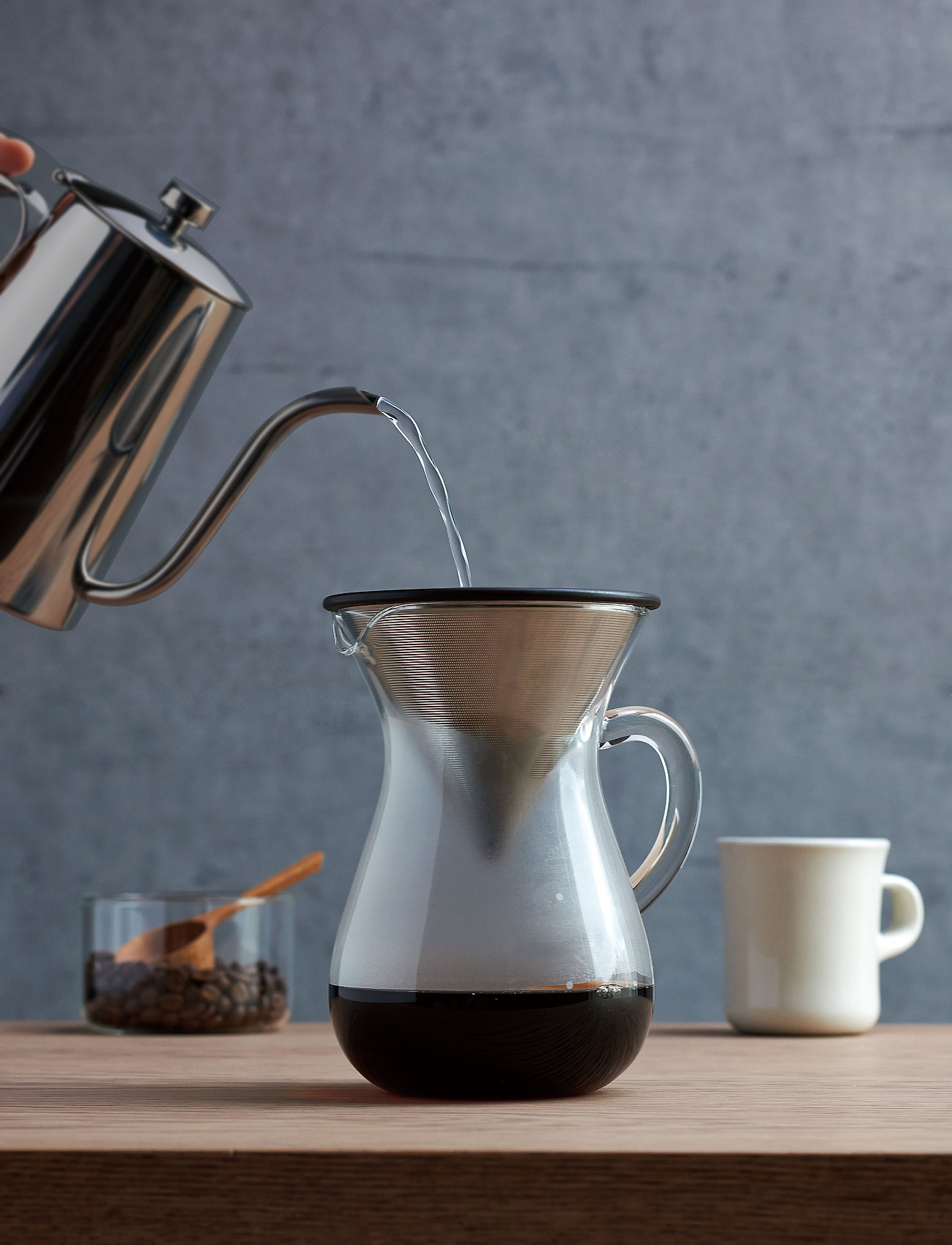 Kinto - Coffee carafe set - clear - 1