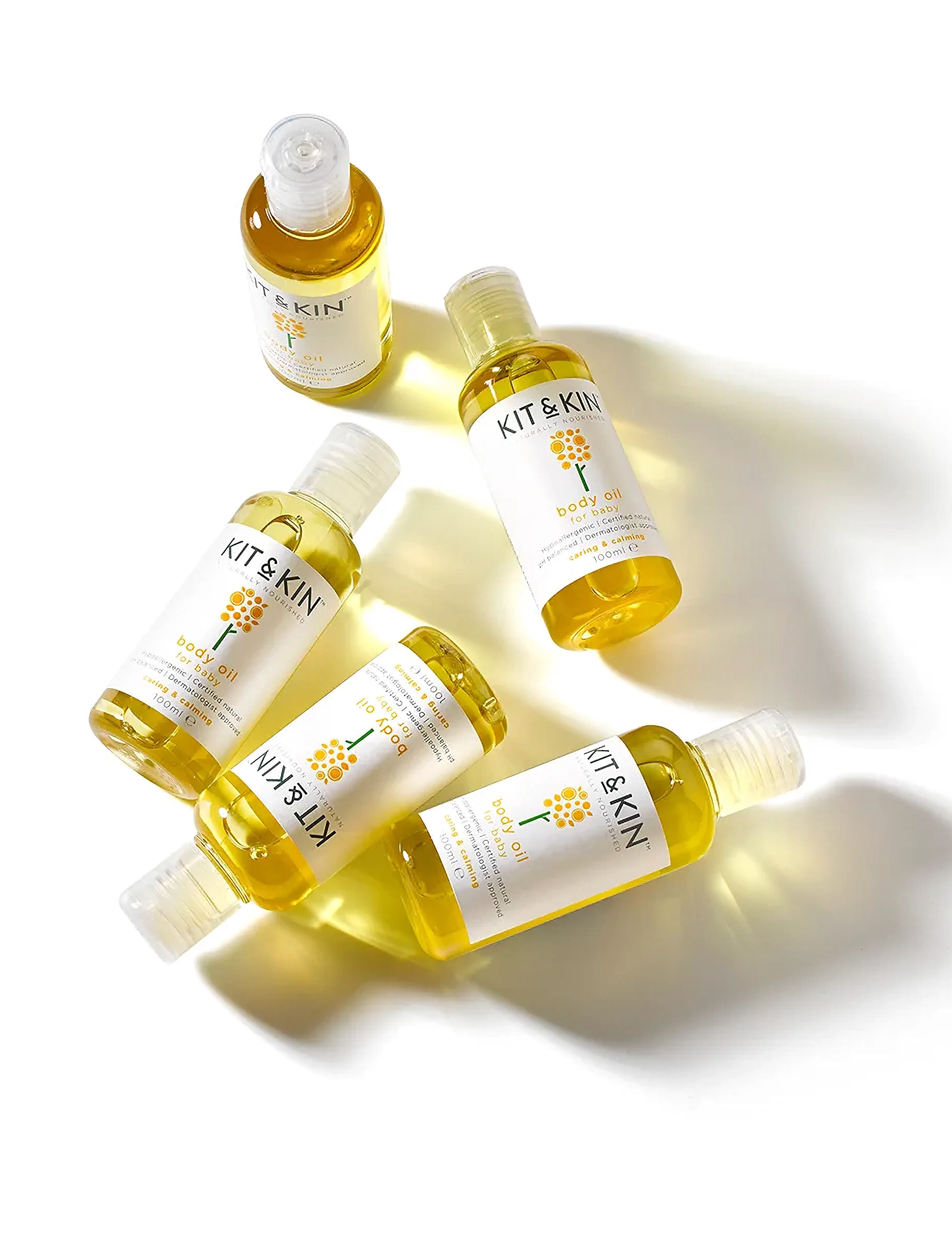 Kit & Kin - Baby Oil - hygiejnetilbehør - white - 2