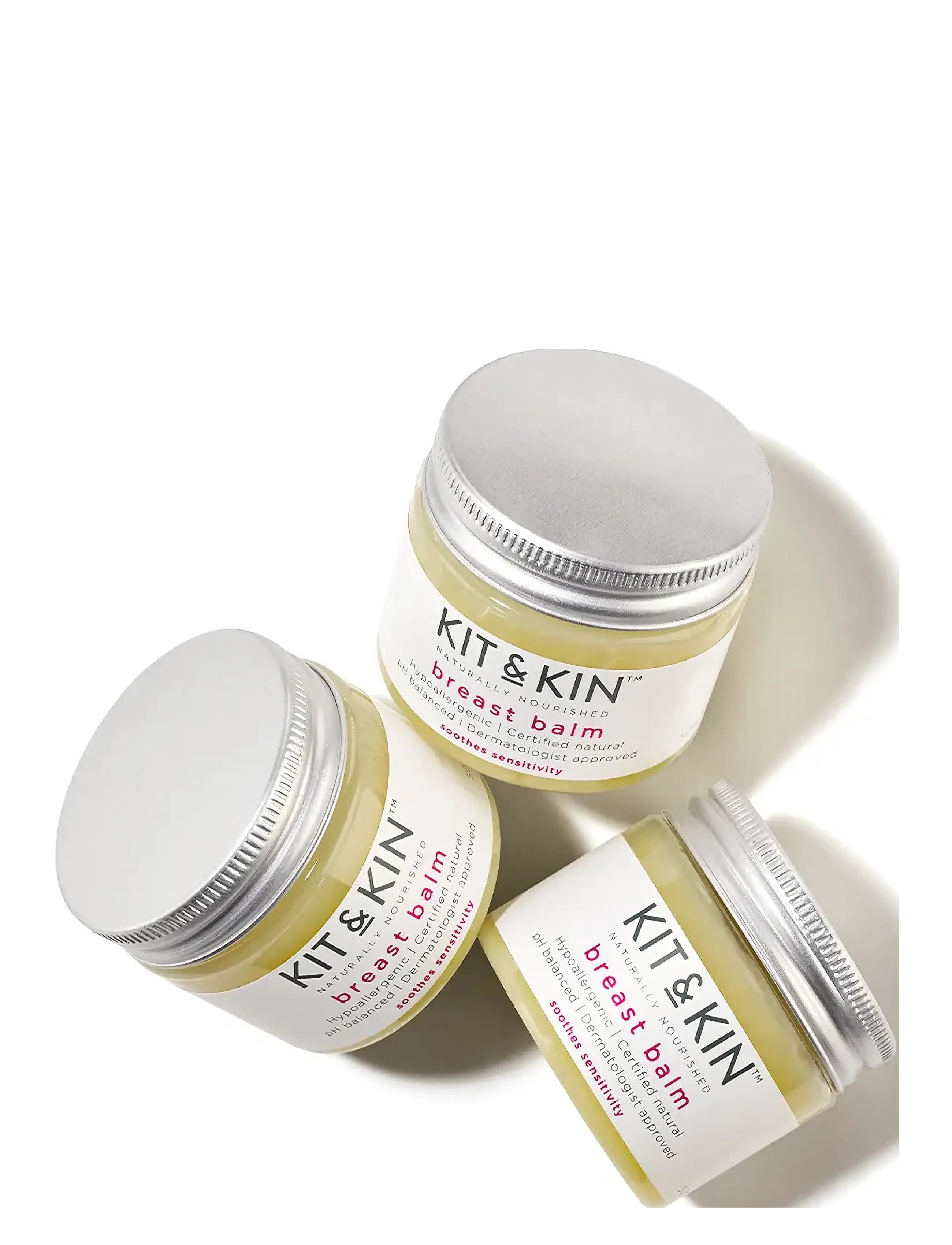 Kit & Kin - Breast Balm - mor & barn - white - 2
