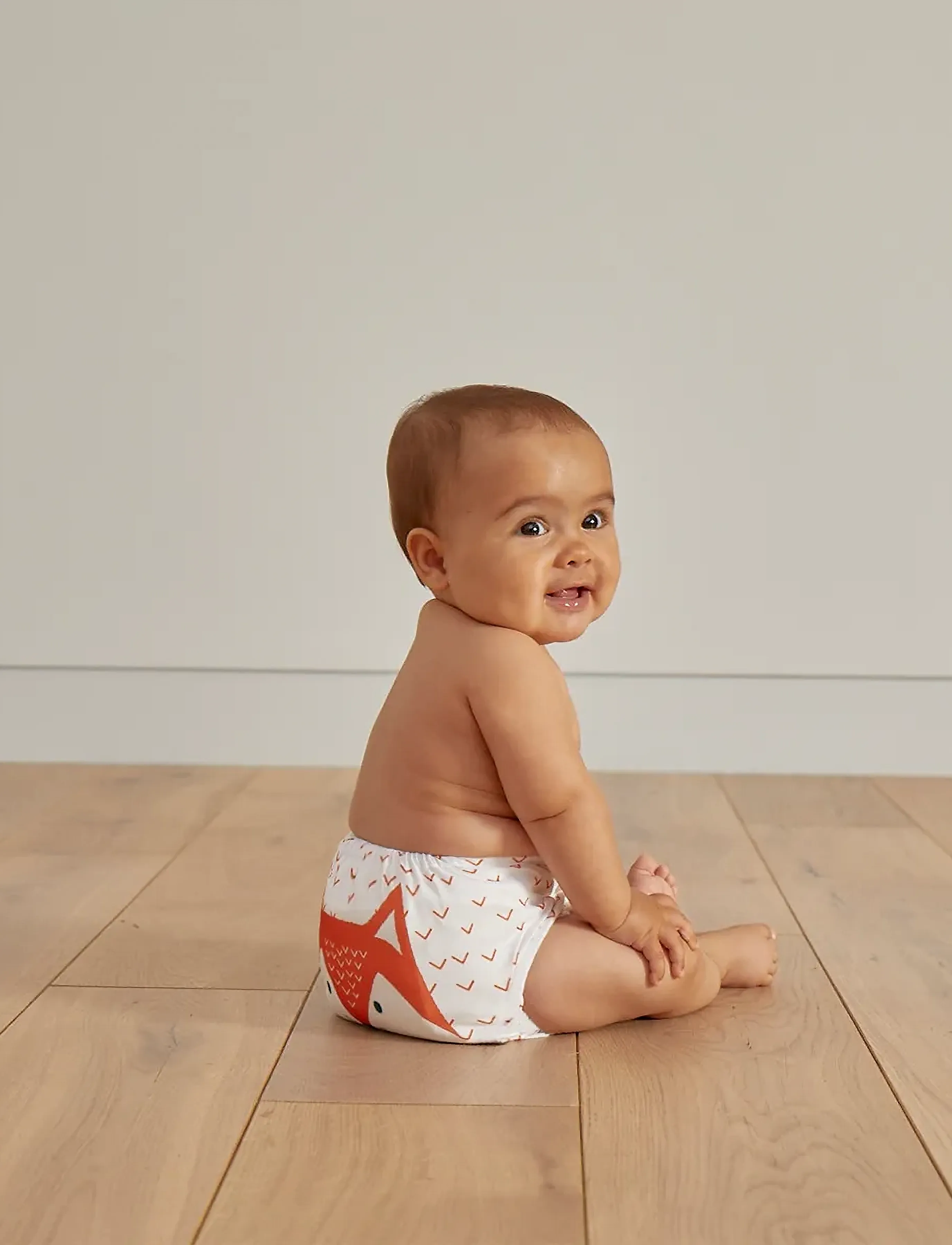 Kit & Kin - Reusable Nappy - bleer - white - 4