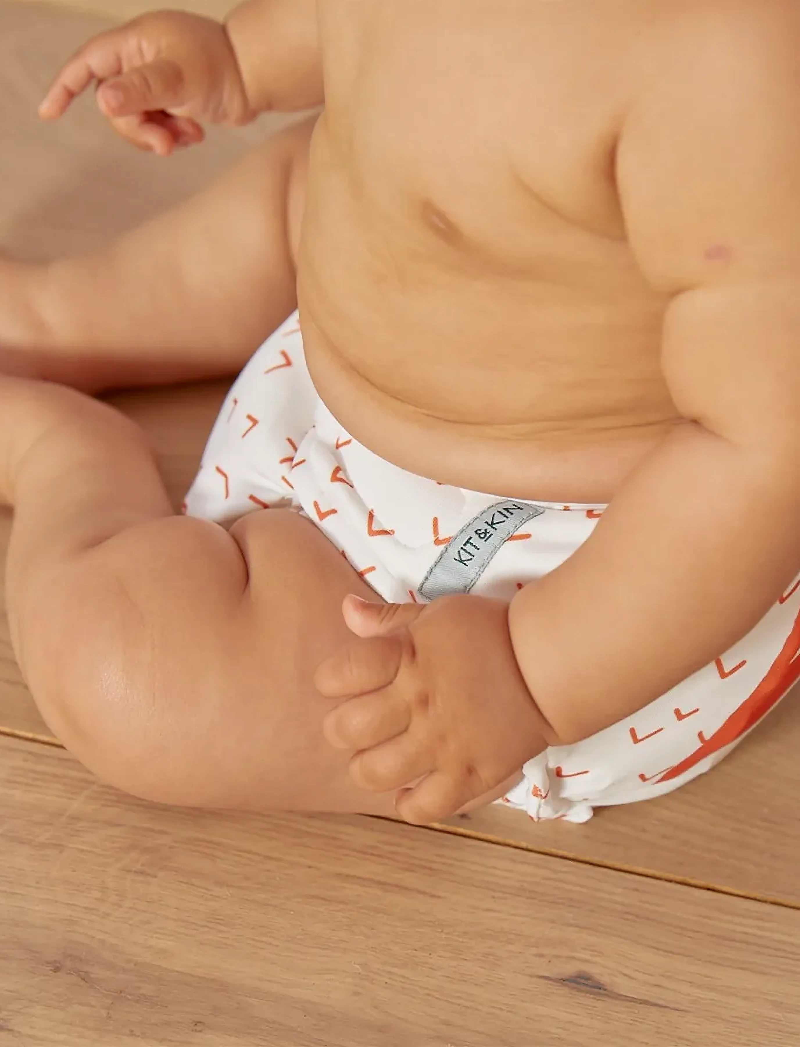 Kit & Kin - Reusable Nappy - bleer - white - 5