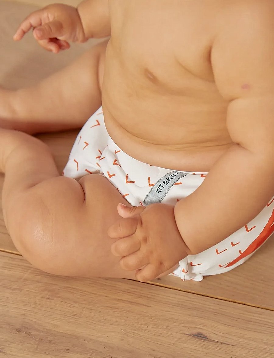 Kit & Kin - Reusable Nappy - blöjor - white - 5