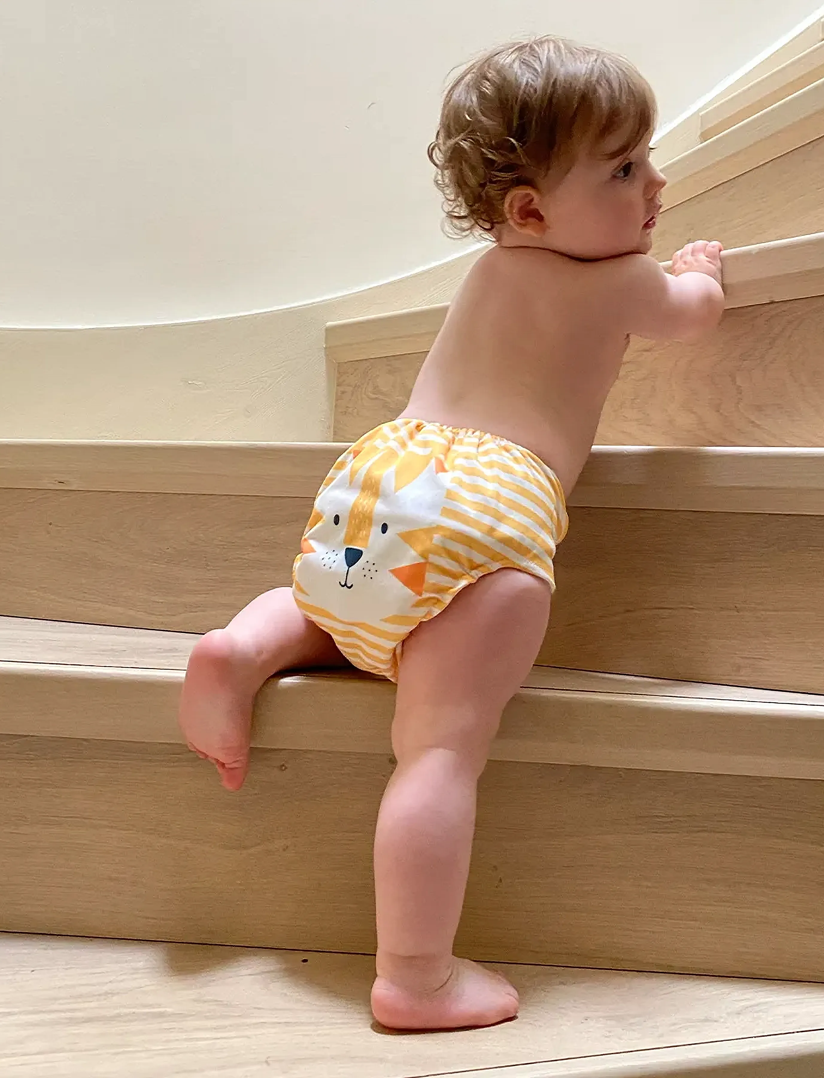 Kit & Kin - Reusable Nappy - blöjor - white - 4