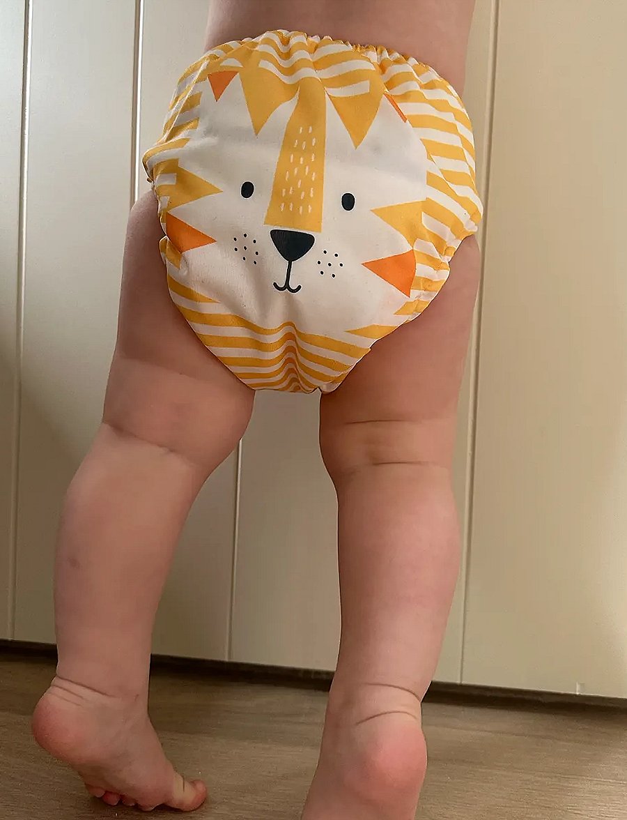Kit & Kin - Reusable Nappy - blöjor - white - 5