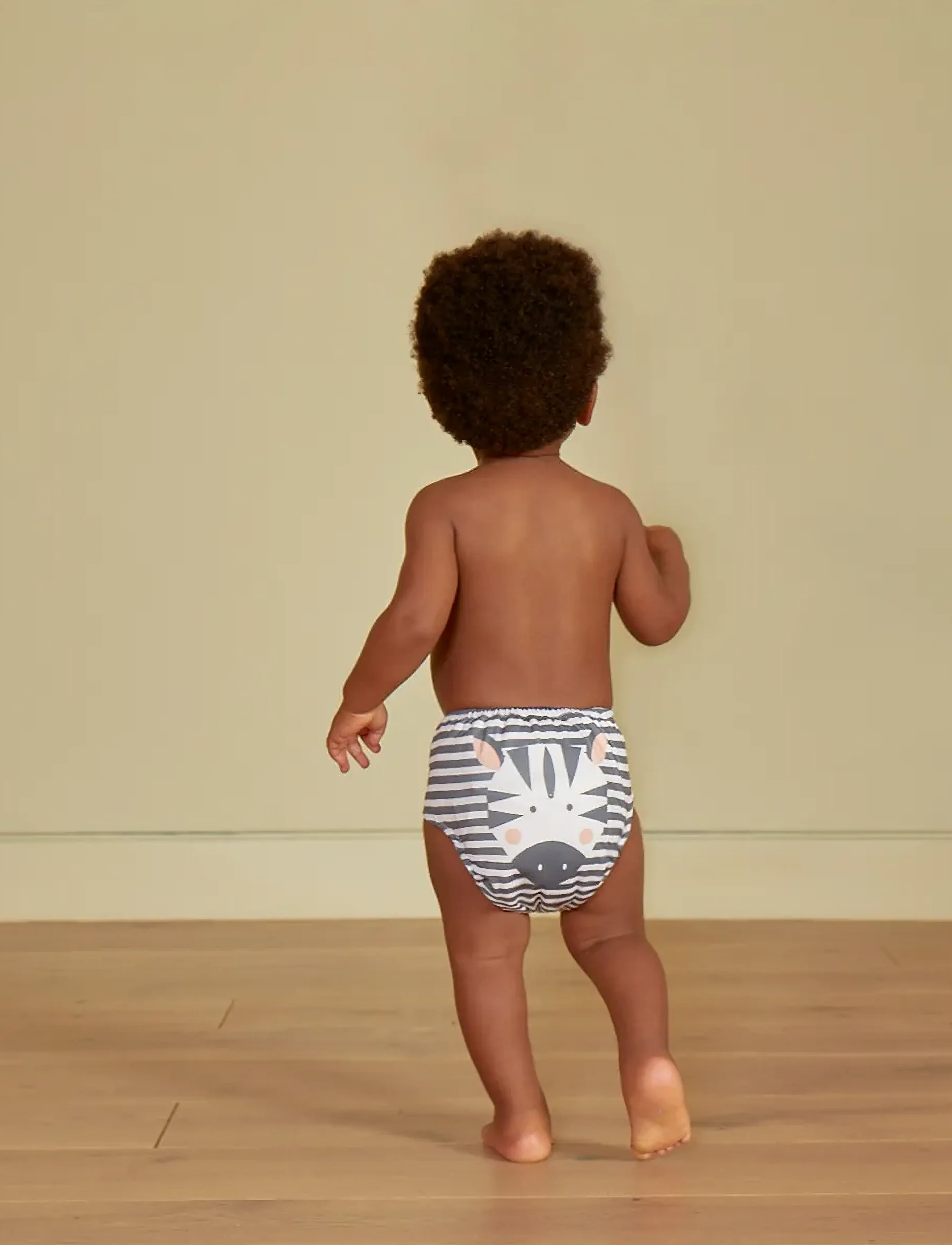 Kit & Kin Reusable Nappy, Børn, Genanvendelig Ble, Hvid, Str: ONE SIZE
