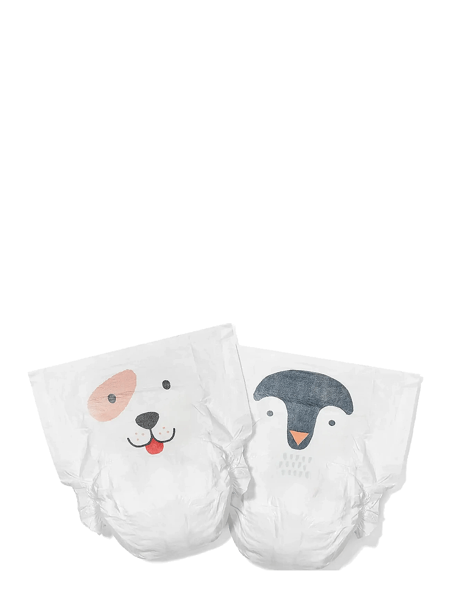 Kit & Kin - Eco Nappies - blöjor - white - 1