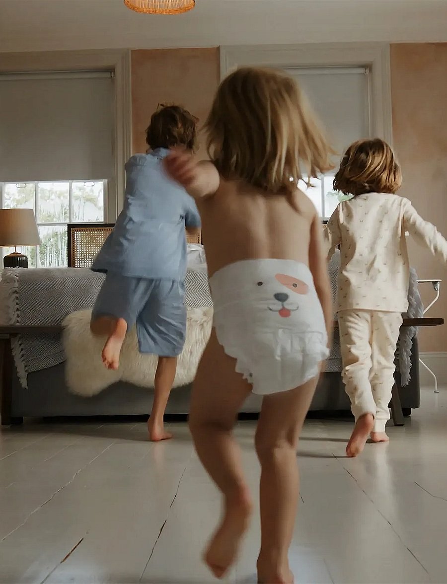Kit & Kin - Eco Nappies - blöjor - white - 2
