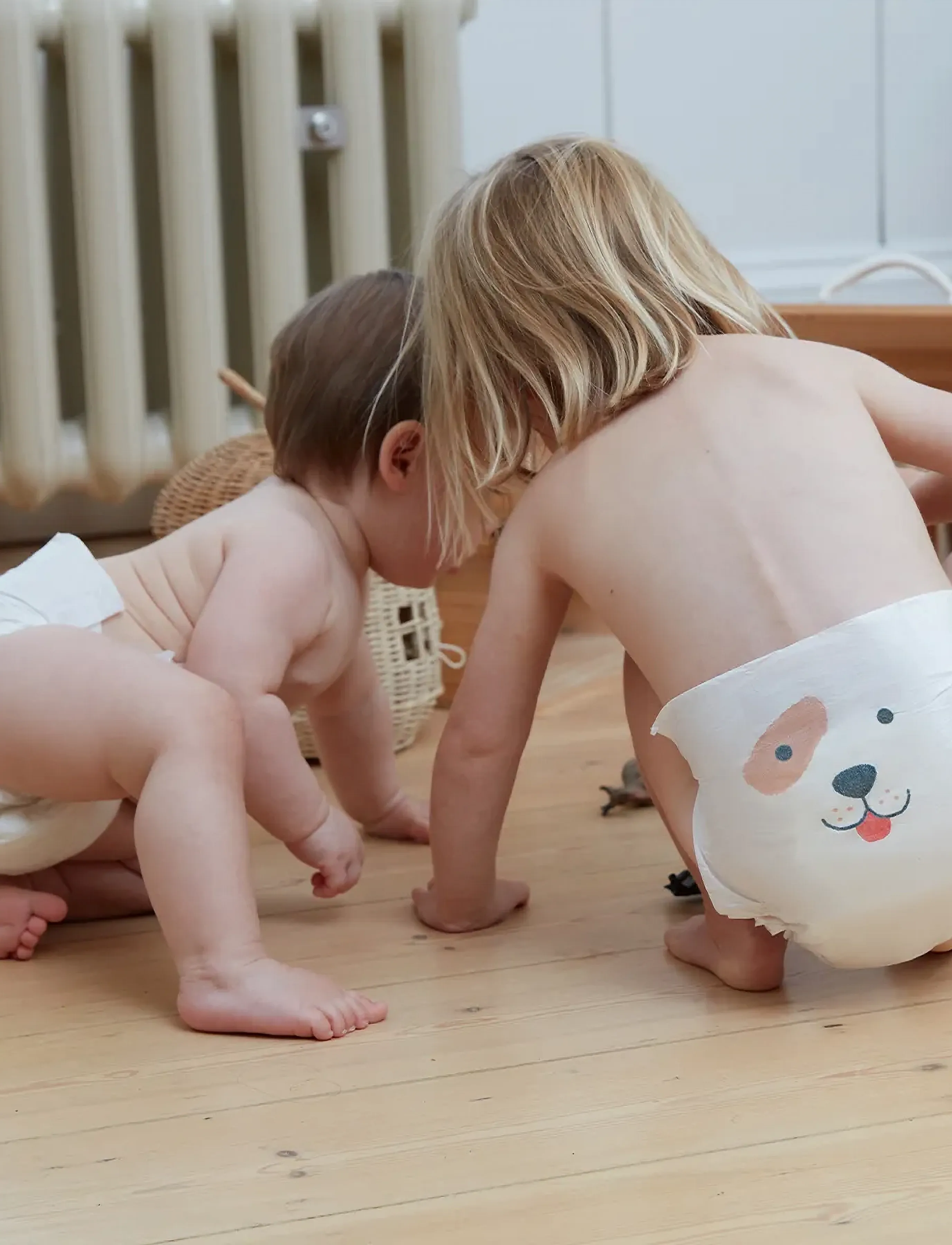 Kit & Kin - Eco Nappies - blöjor - white - 4