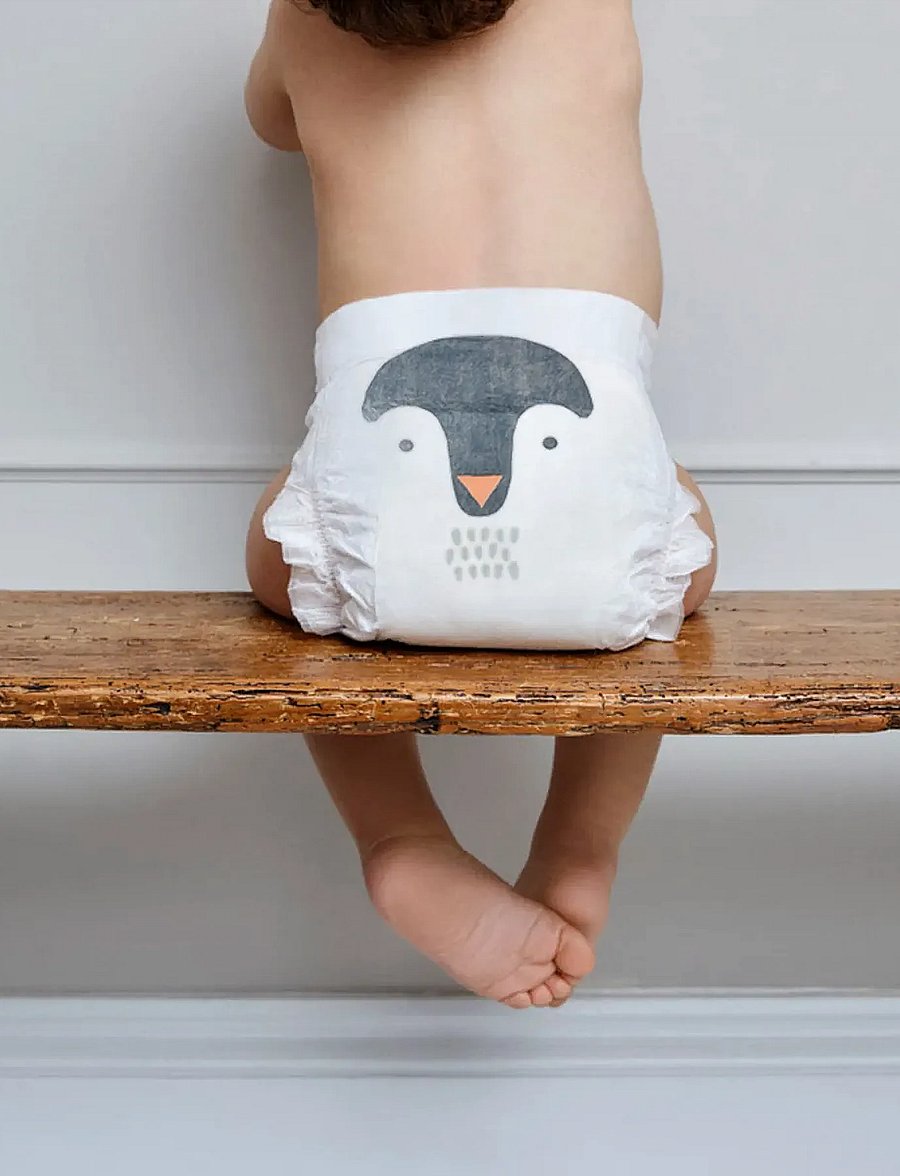 Kit & Kin - Eco Nappies - blöjor - white - 5