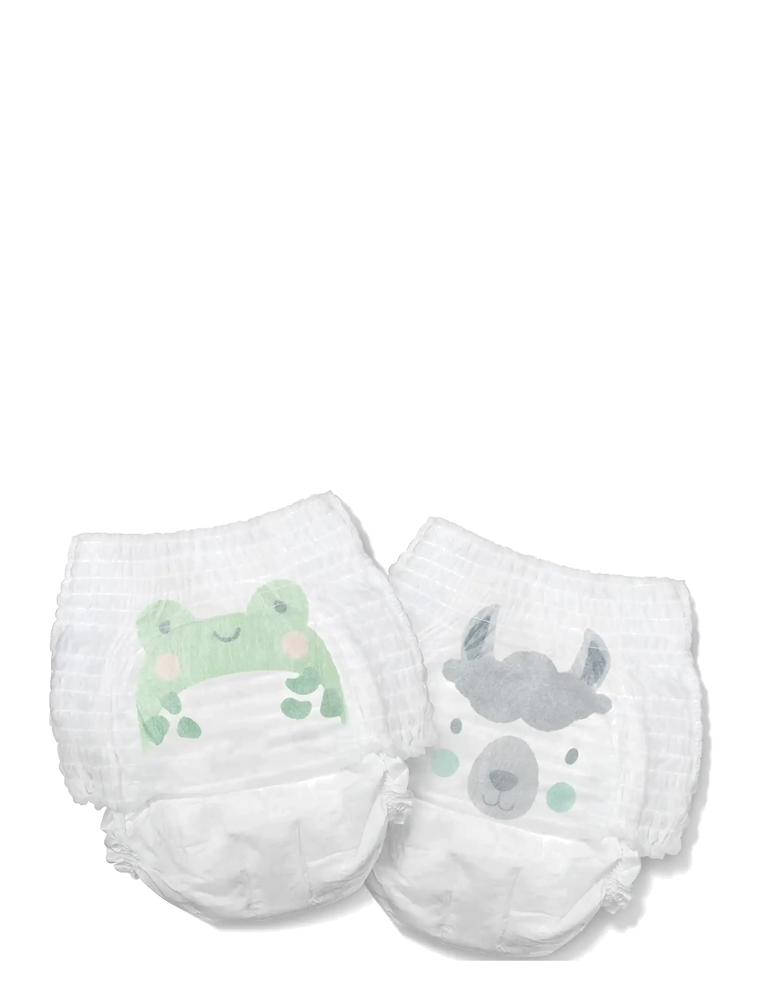 Kit & Kin Eco Nappy Pants - App deal - WHITE / white