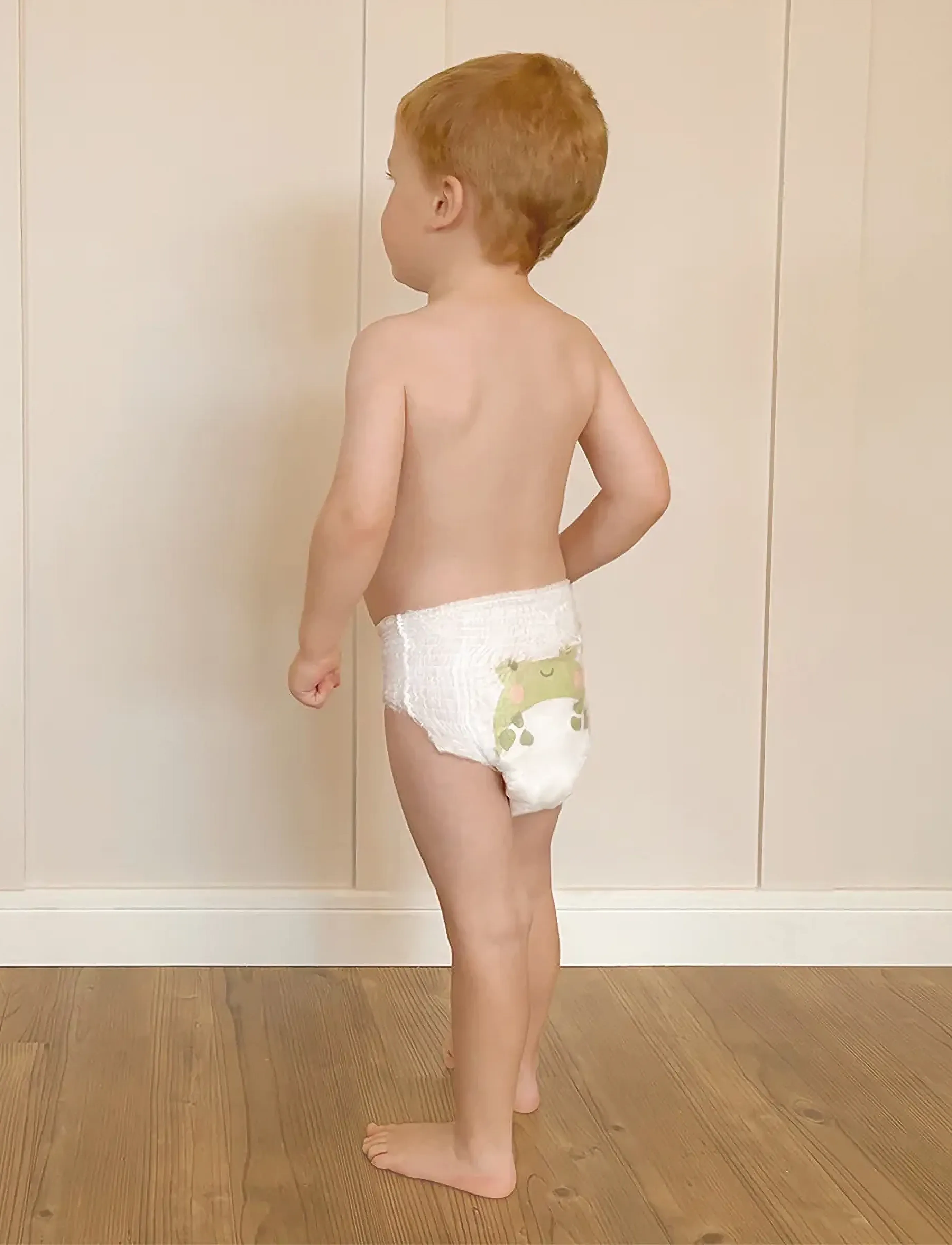 Kit & Kin - Eco Nappy Pants - vaipat - white - 3