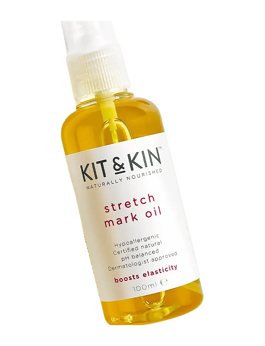 Kit & Kin - Stretch Mark Oil - graviditets produkter - white - 1