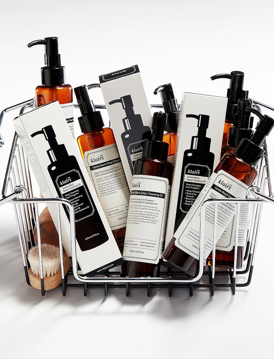 Klairs - Gentle Black Deep Cleansing Oil - puhdistusöljyt - white - 0