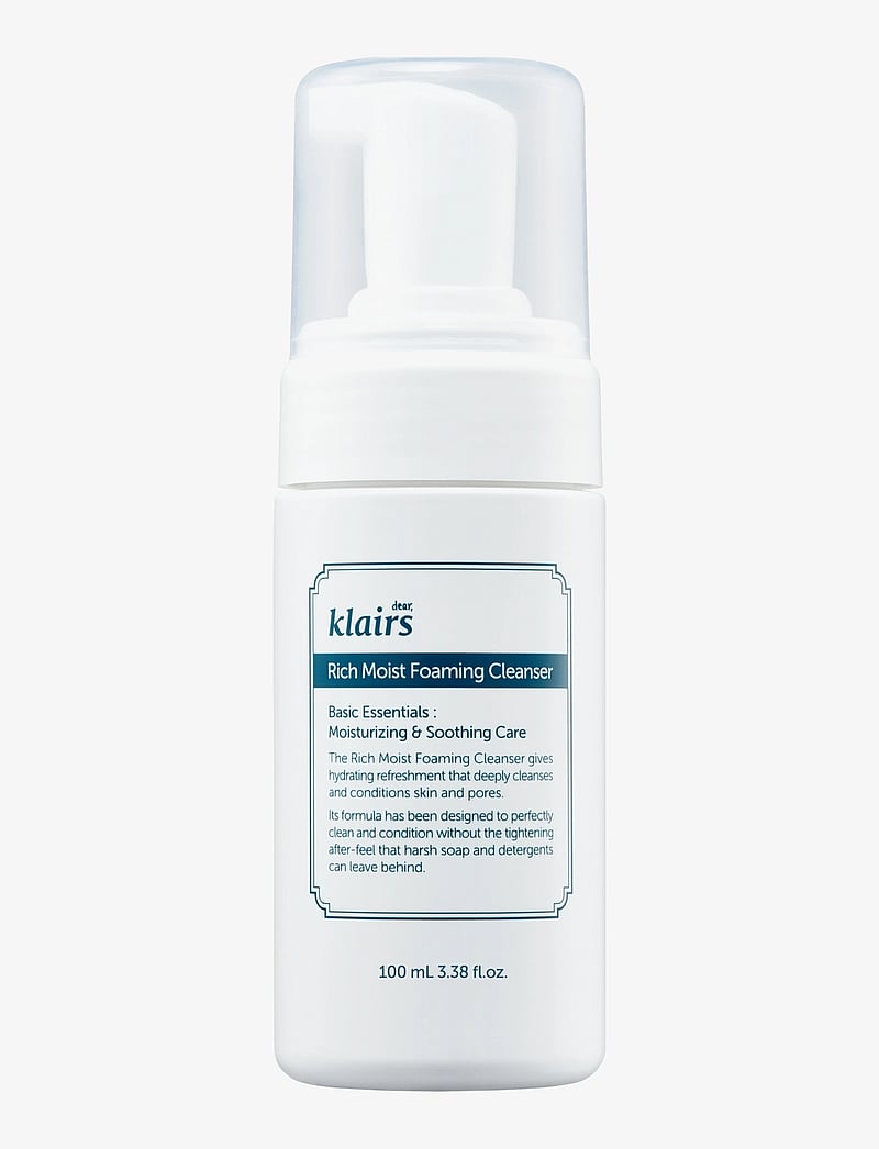 Klairs - Rich Moist Foaming Cleanser - puhastusvahud - white - 1