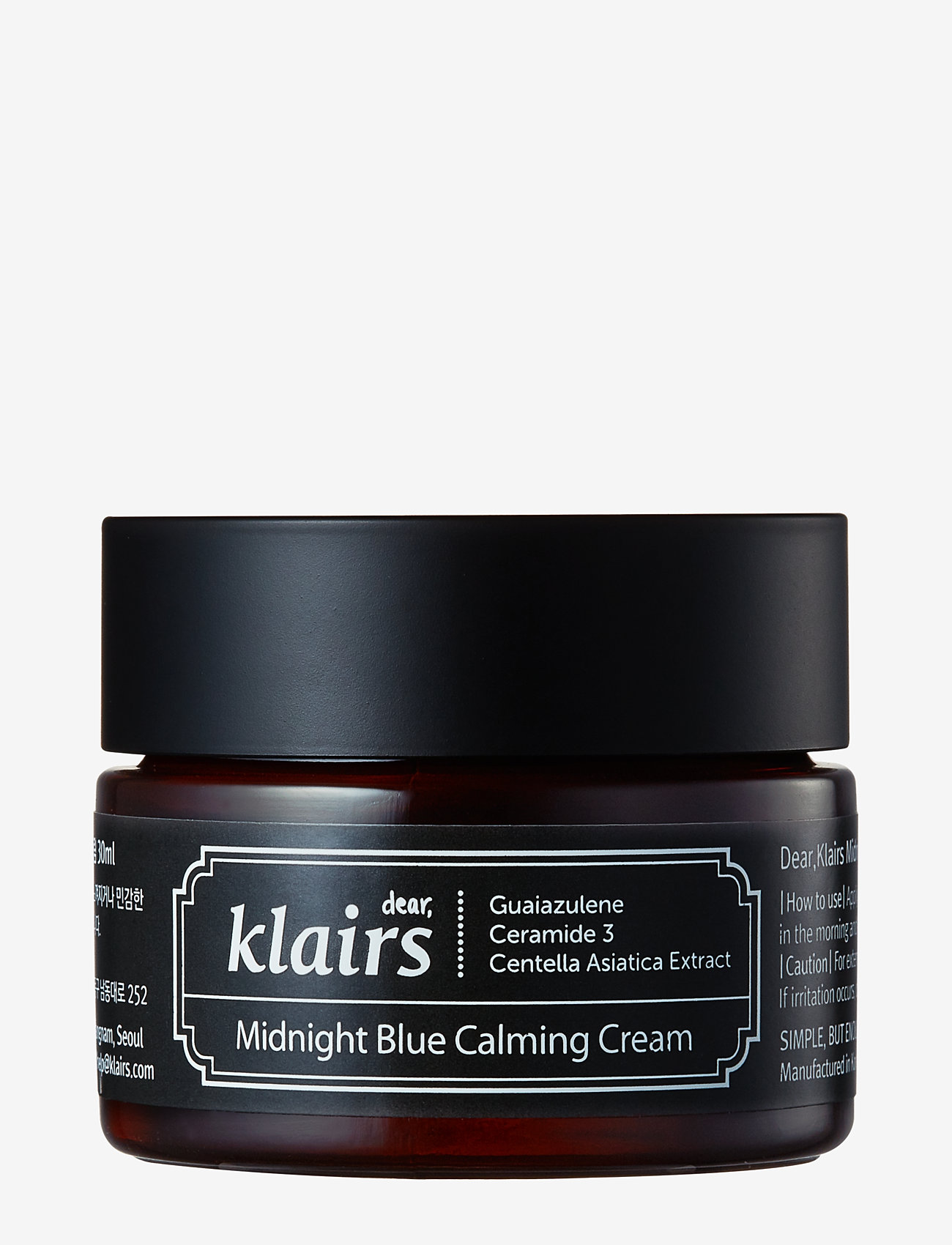 Klairs - Midnight Blue Calming Cream 30ml - niisutajad - white - 0