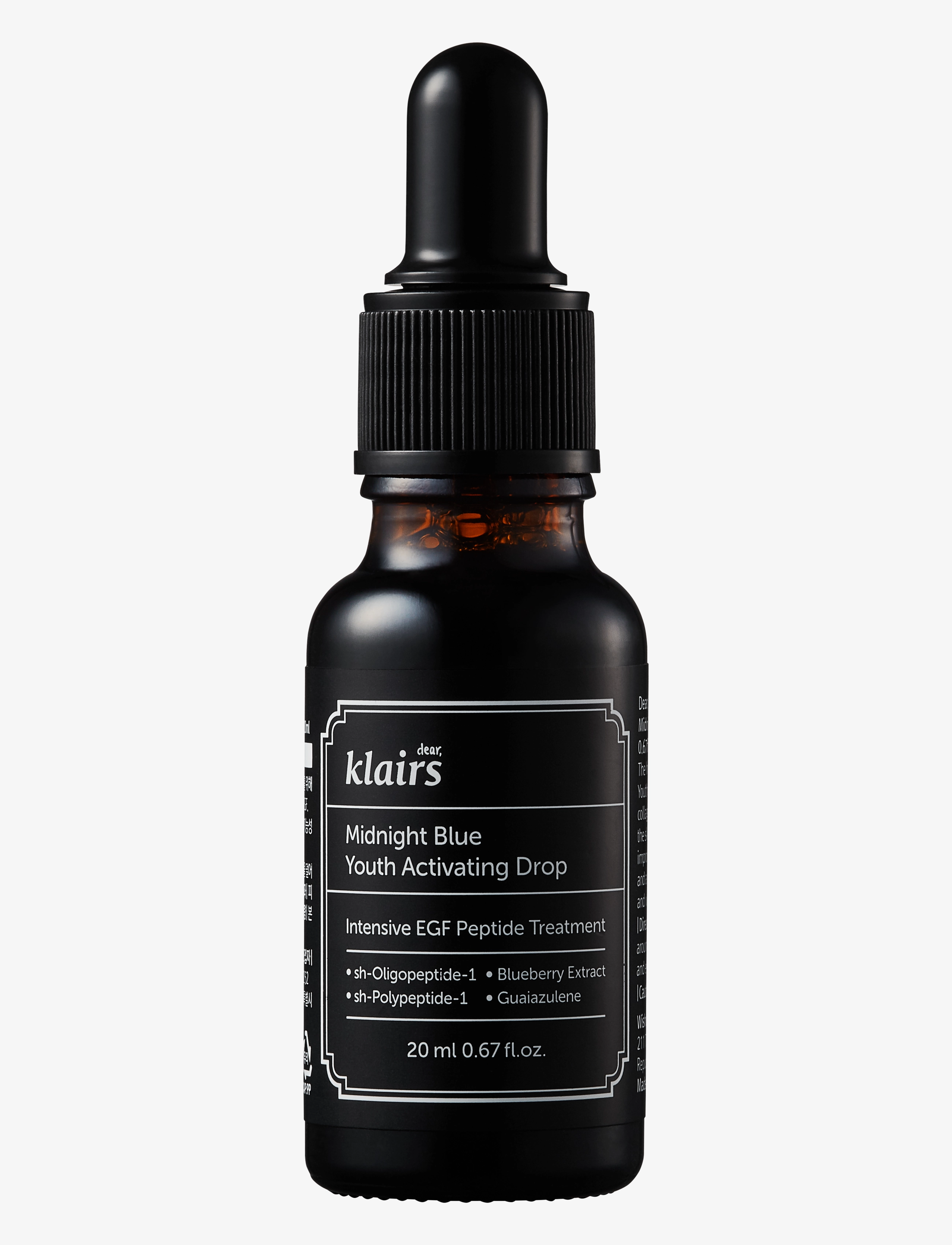 Klairs Midnight Blue Youth Activating Drop, Serum, Nude, Str: 20 ml